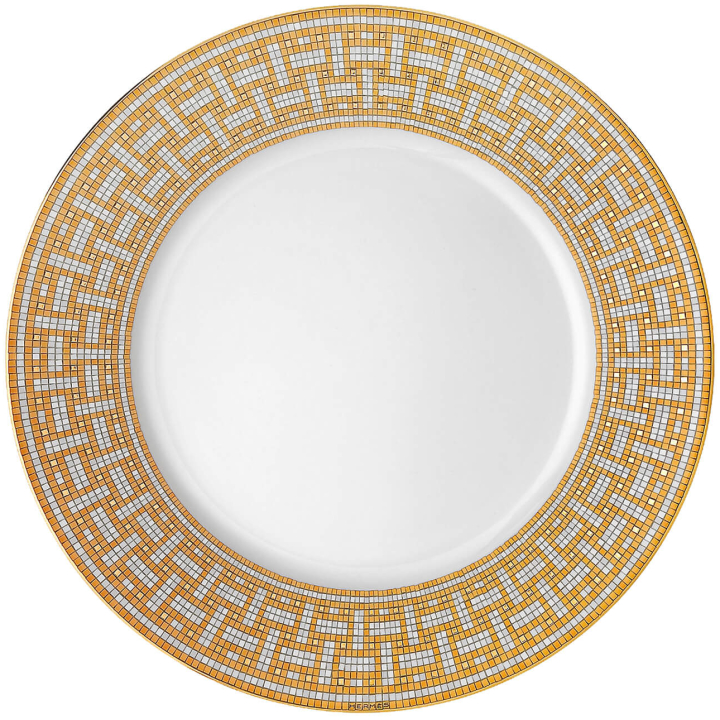 Dinner Plate Mosaique Au 24 Color Gold Set Of 2 Pcs