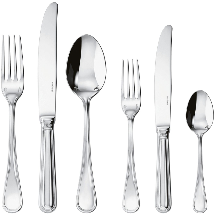 Set 36 Pcs Flatware S.h. Contour S/steel