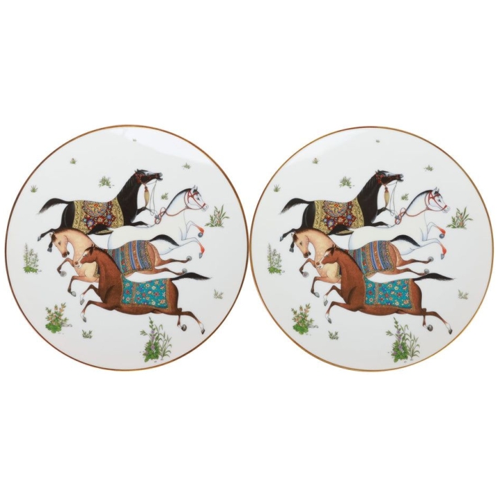 Dessert Plate Set Of 2 Pcs. Cheval D Orient