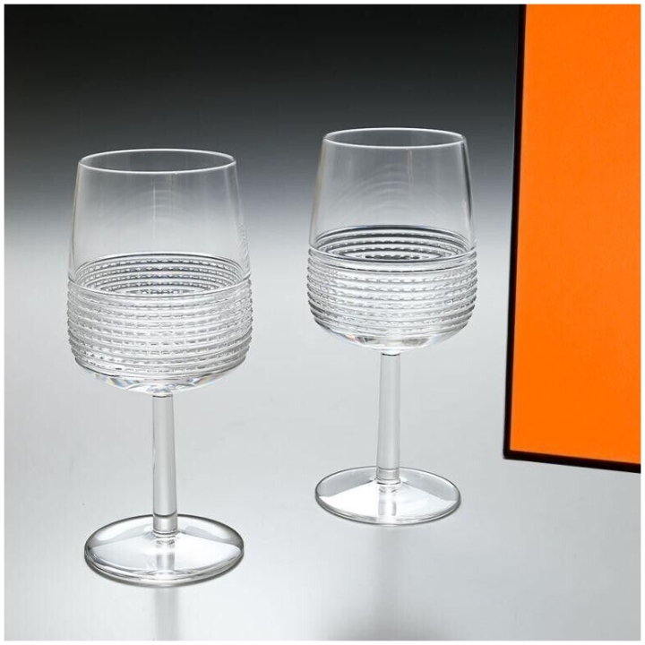 Stemmed Glass Intervalle Crystal - Set Of 2 Pcs