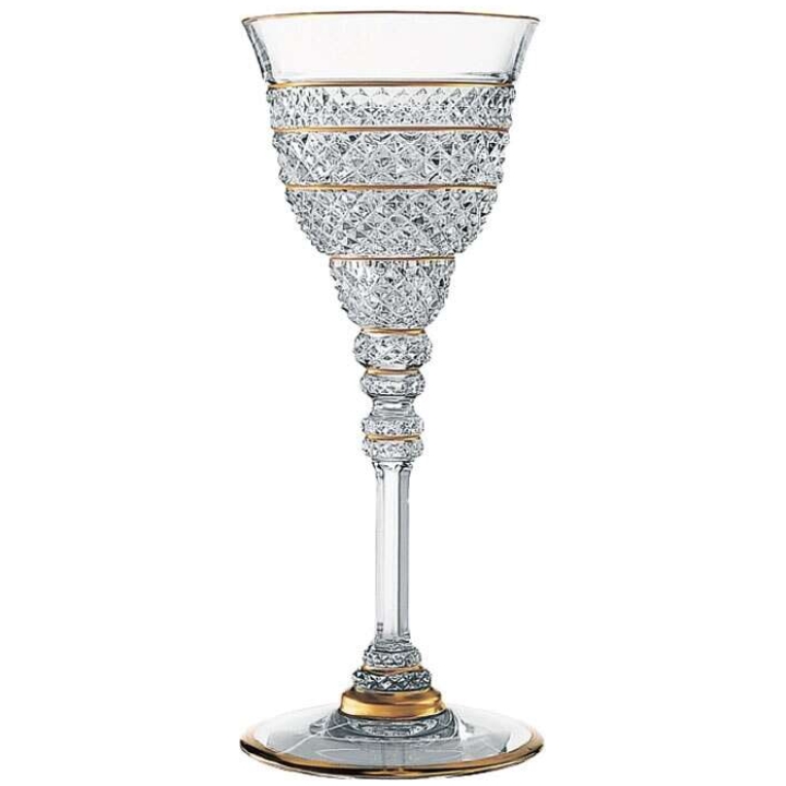 Continental Water Glass N 2 Extravagance Gold Rim - 1 Pc