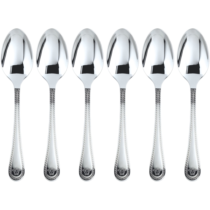 Dessert Spoon  Greca Stainless Steel  - Set Of 6 Pcs