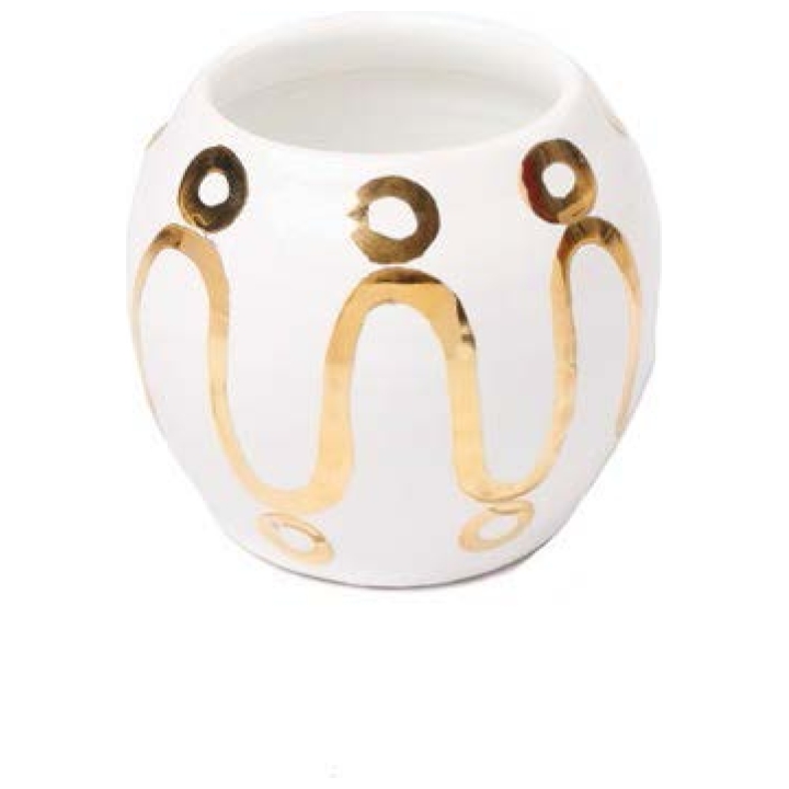 Cycladic Vase Gold Small