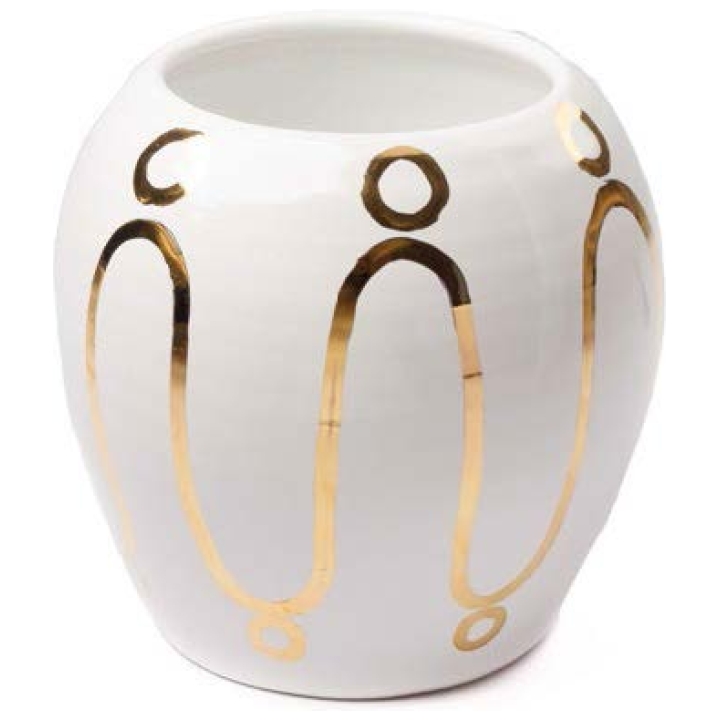 Cycladic Vase Gold Large