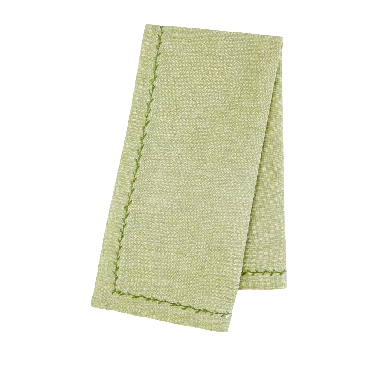 Featherstitch Napkin Peridot - 1 Pc