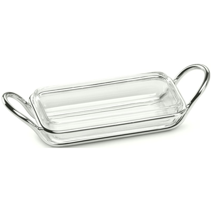 Linea Rectangular Hors Doeuvre Server 1 Crystal Section