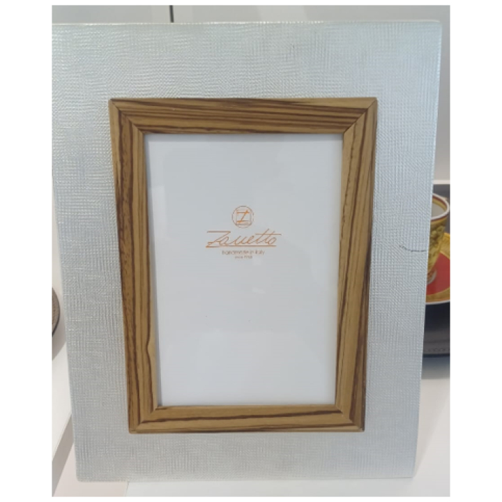 Picture Frame  Up Silver Plated Varnished 9 X 12 Cm