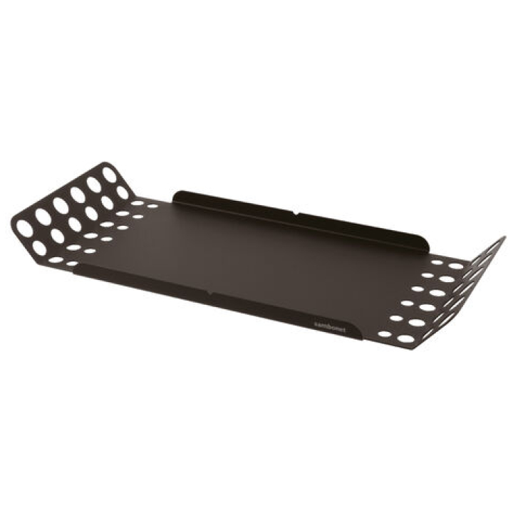 Tray Big 46.5x20.5x3.8 Radici Painted S/steel Black