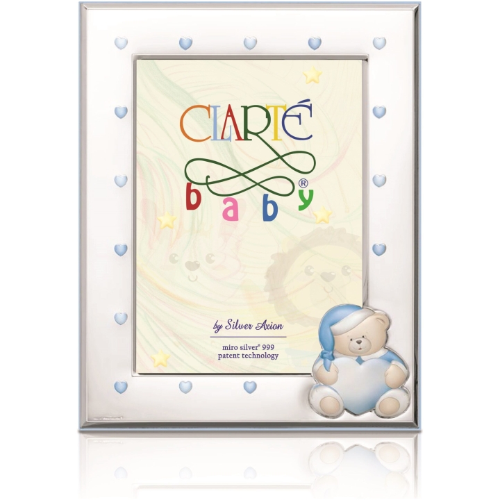 Photo Frame 13 X 18 Pajama Bear Blue