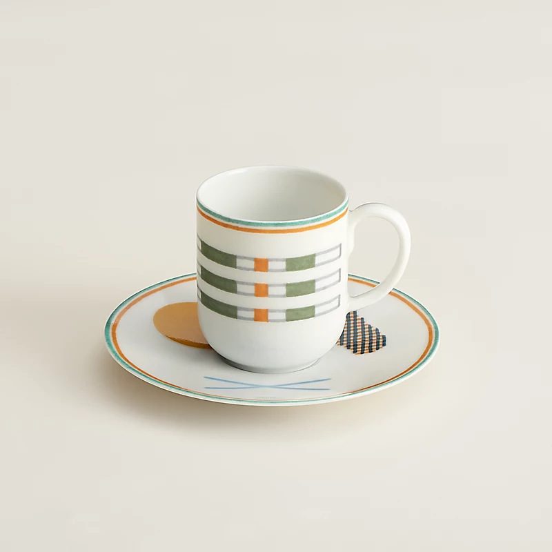 Coffee Cup & Saucer Saut - Set Of 2 Pcs