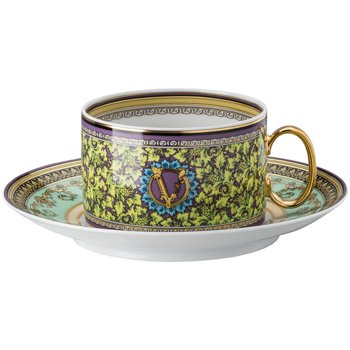 Tea Cup & Saucer Barocco Mosaic - 1 Pc