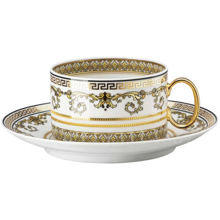 Cup Saucer Low Virtus Gala White