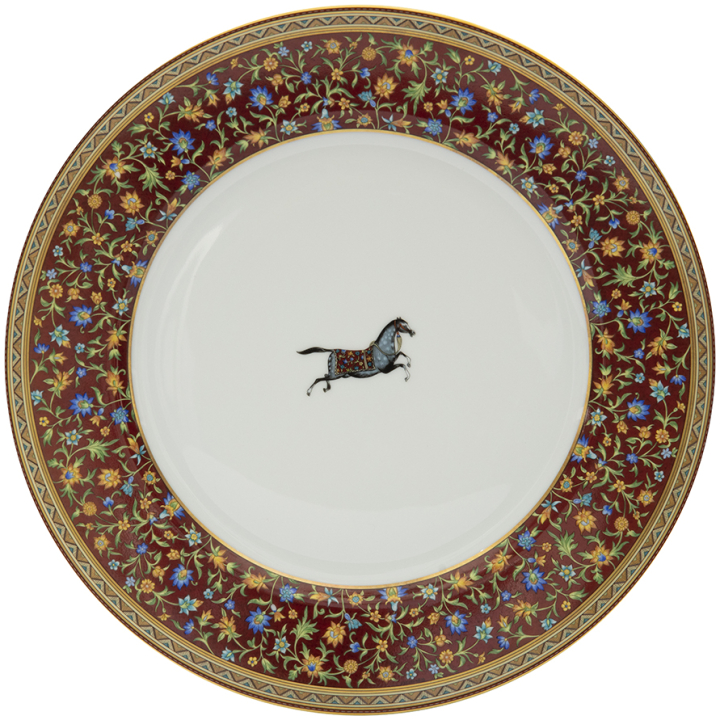 Dinner Plate Cheval D Orient Set Of 2 Pcs