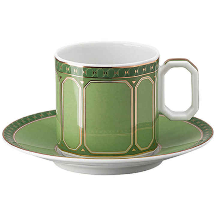 Espresso Cup & Saucer Signum Fern - 1 Pc