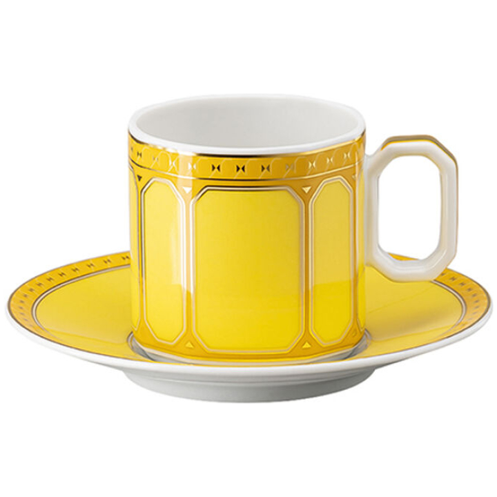 Espresso Cup & Saucer Signum Jonquil - 1 Pc