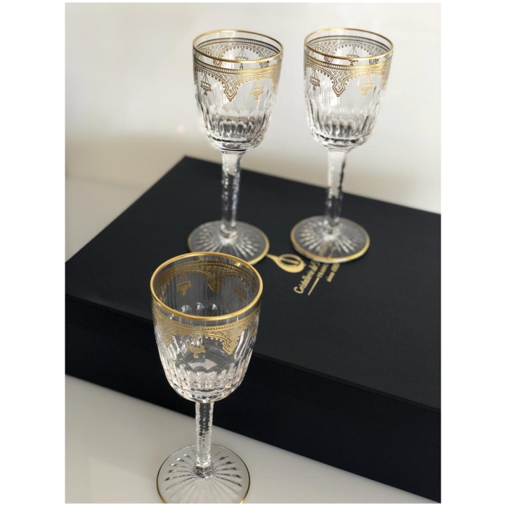 Juice  Glass Set Of 6 Pcs  Arpege Cristallerie De Montbronn