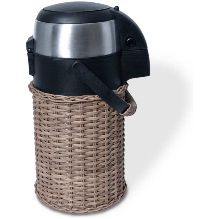 Orangerie Airpot 2.5 Litre Rattan Dark Brown