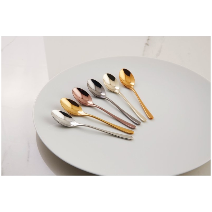 Pack 6 Pcs Moka Spoon Taste Pvd Mix & Play Sambonet