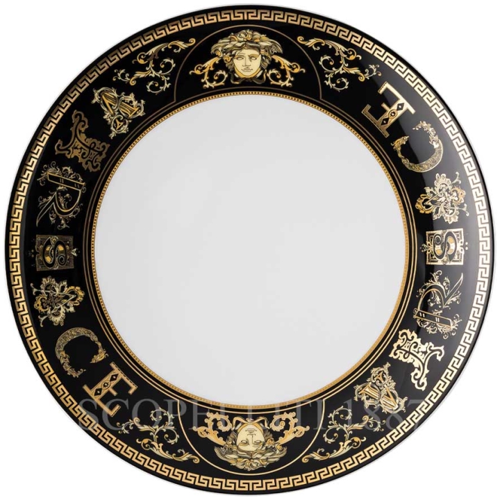 Plate 21 Cm Virtus Gala Black