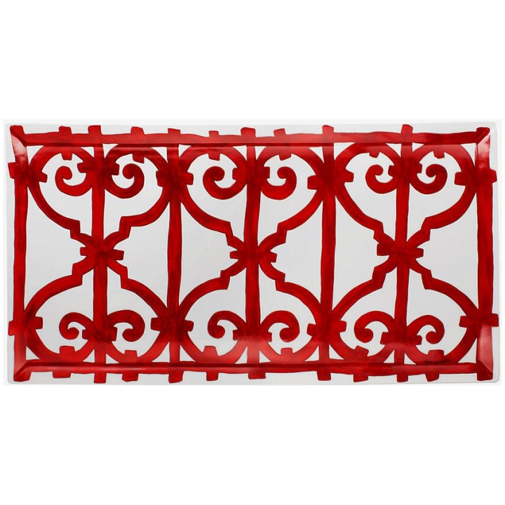 Rectangular Platter 51 X 27 Cm Balcon Du Guadalquivir Hermes