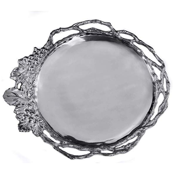 Round Tray Large Grape