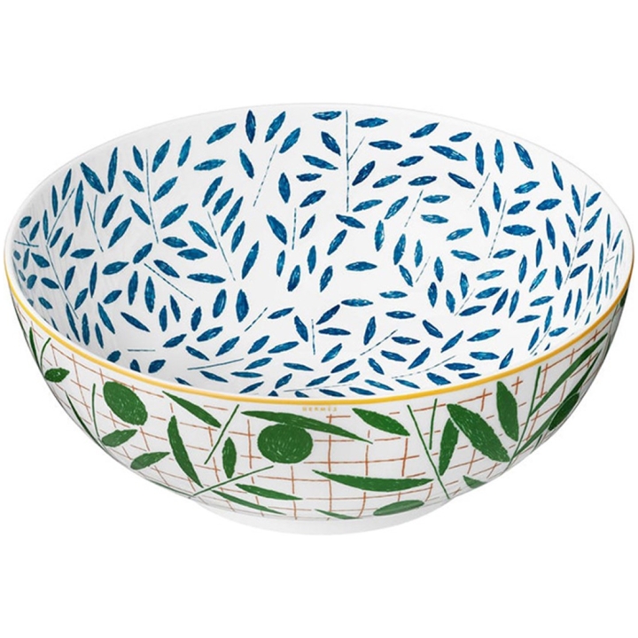 Salad Bowl Small 24 Cm A Walk In The Garden Hermes