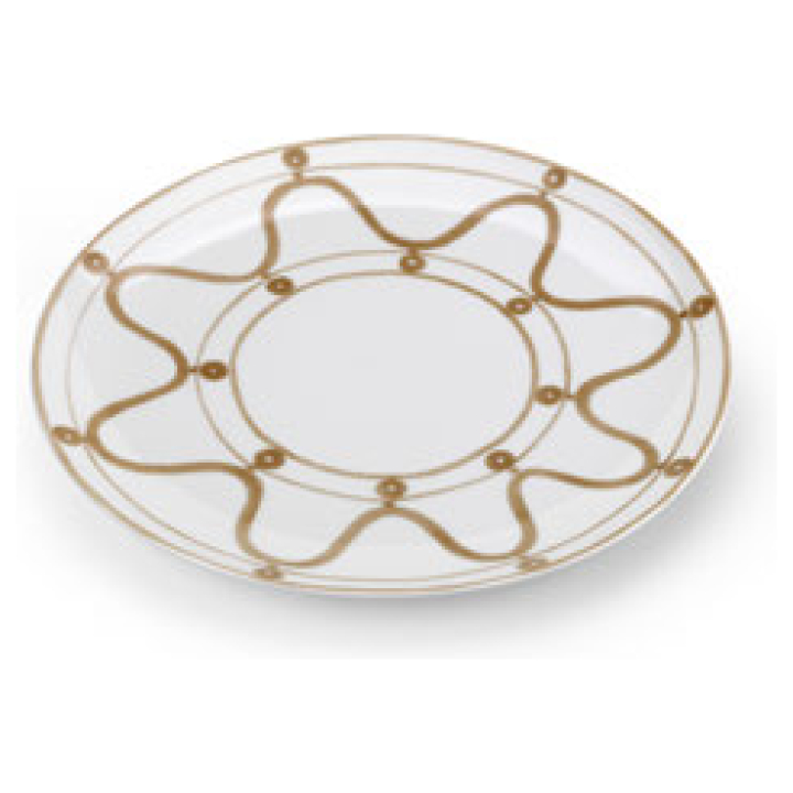 Serenity Charges/dinner Plate 31 Cm Beige On White