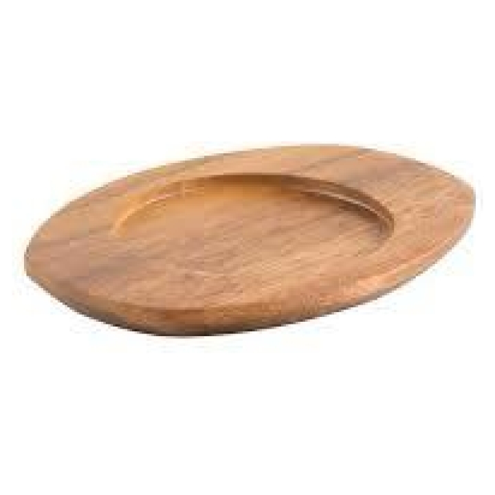 Stand For Oval Mini Sauce 10 Cm Wood