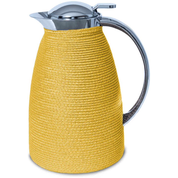 Tuileries Thermal Carafe  0.65 Litre Techstraw Yellow Giobagnara