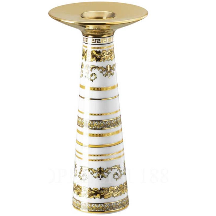 Vase / Candle Holder 20 Cm Virtus Gala White