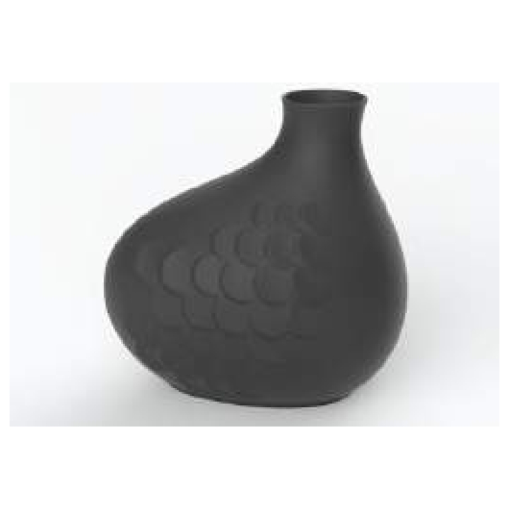 Vase Plumas G Preto 32 X 32 X 33 Cm