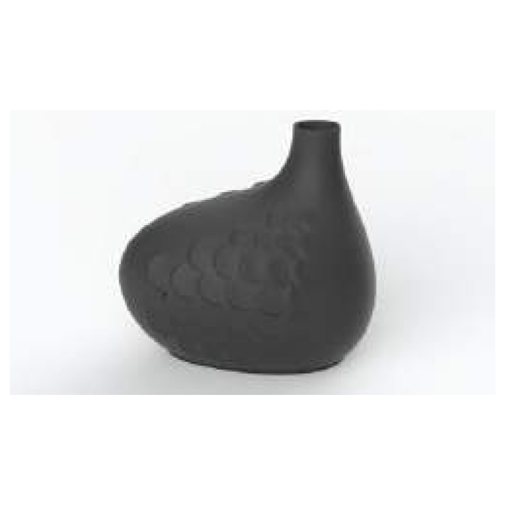 Vase Plumas P Preto 24 X 24 X 23 Cm